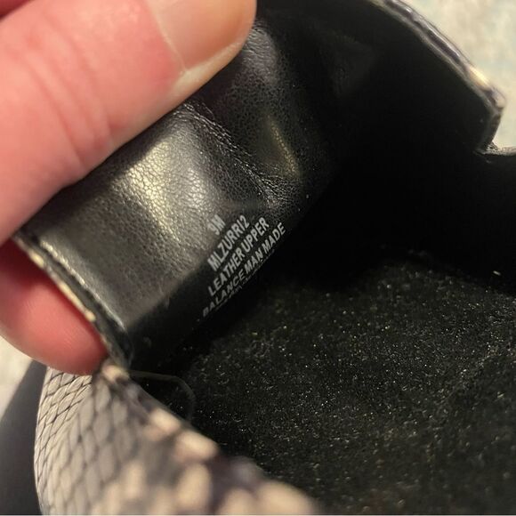 Marc Fisher leather snakeskin pattern loafers - Picture 2 of 9